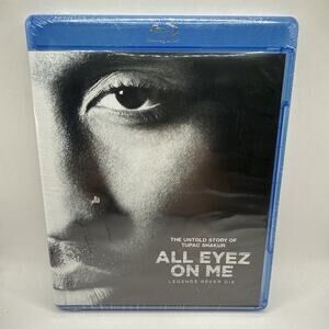 All Eyez On Me (2017 Blu-ray) 2Pac Tupac 2 Pac Shakur The Untold Story Of